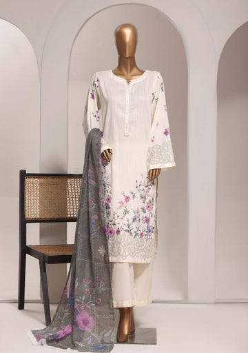 Sadabahar Lawn Printed Vol-12 3Piece Stitched Collection 2026 D#-03