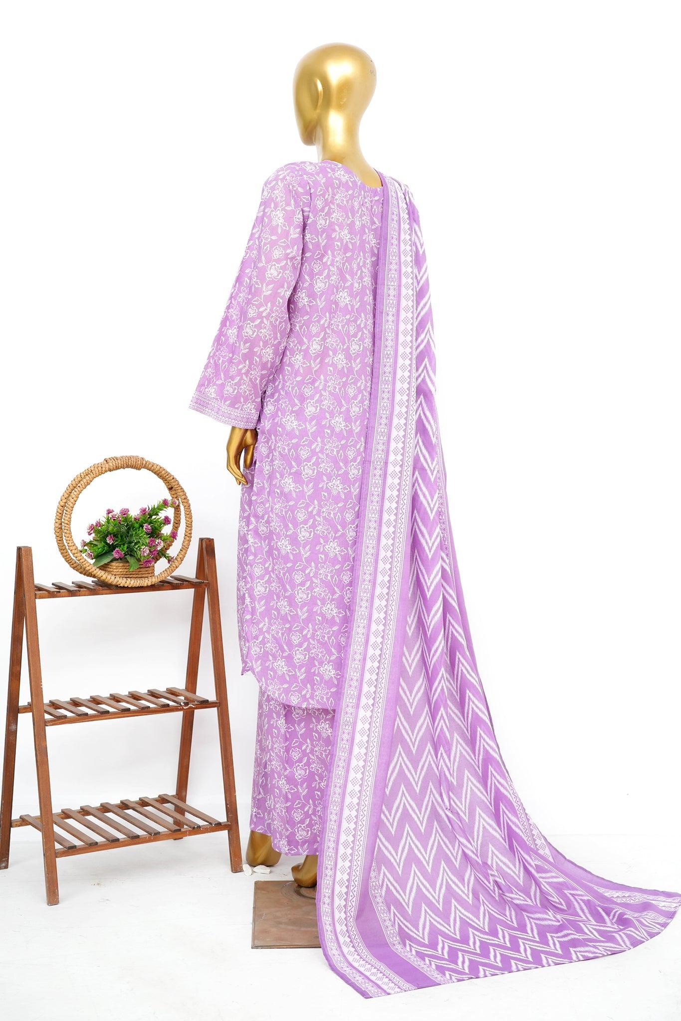 BIN SAEED Luxury Lawn Printed 3pcs Stitched Vol-30 3Piece Stitched COLLECTION 2026 D#-89