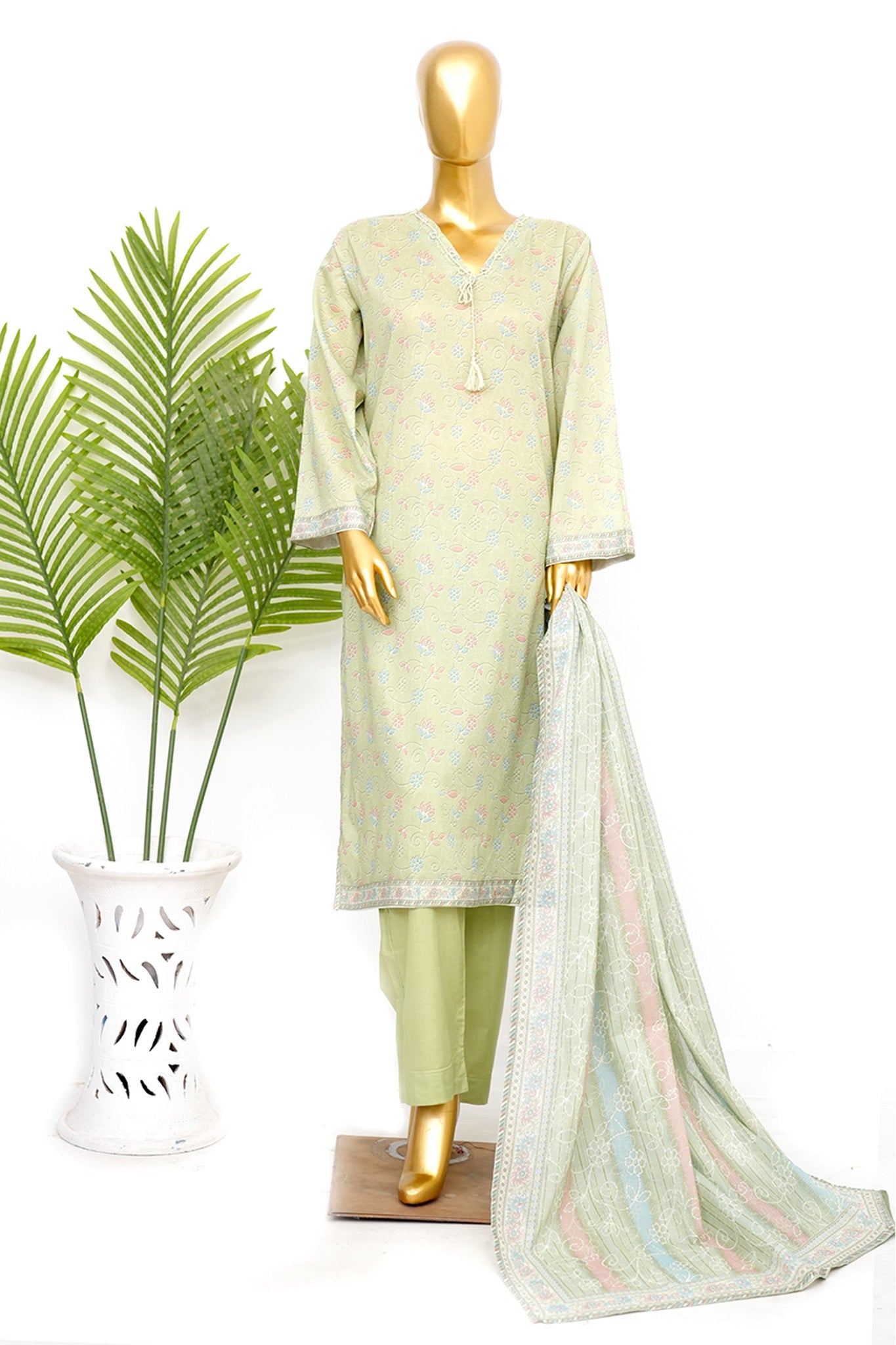 BIN SAEED Luxury Lawn Printed 3pcs Stitched Vol-30 3Piece Stitched COLLECTION 2026 D#-102