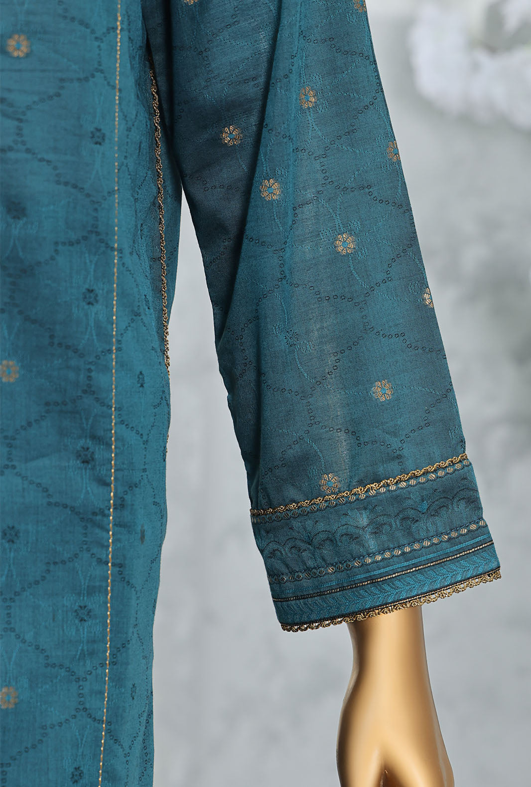 Valencia By HZ Textiles Embroidered Jacquard Suit Unstitched 3 Piece Collection 2025 D-08