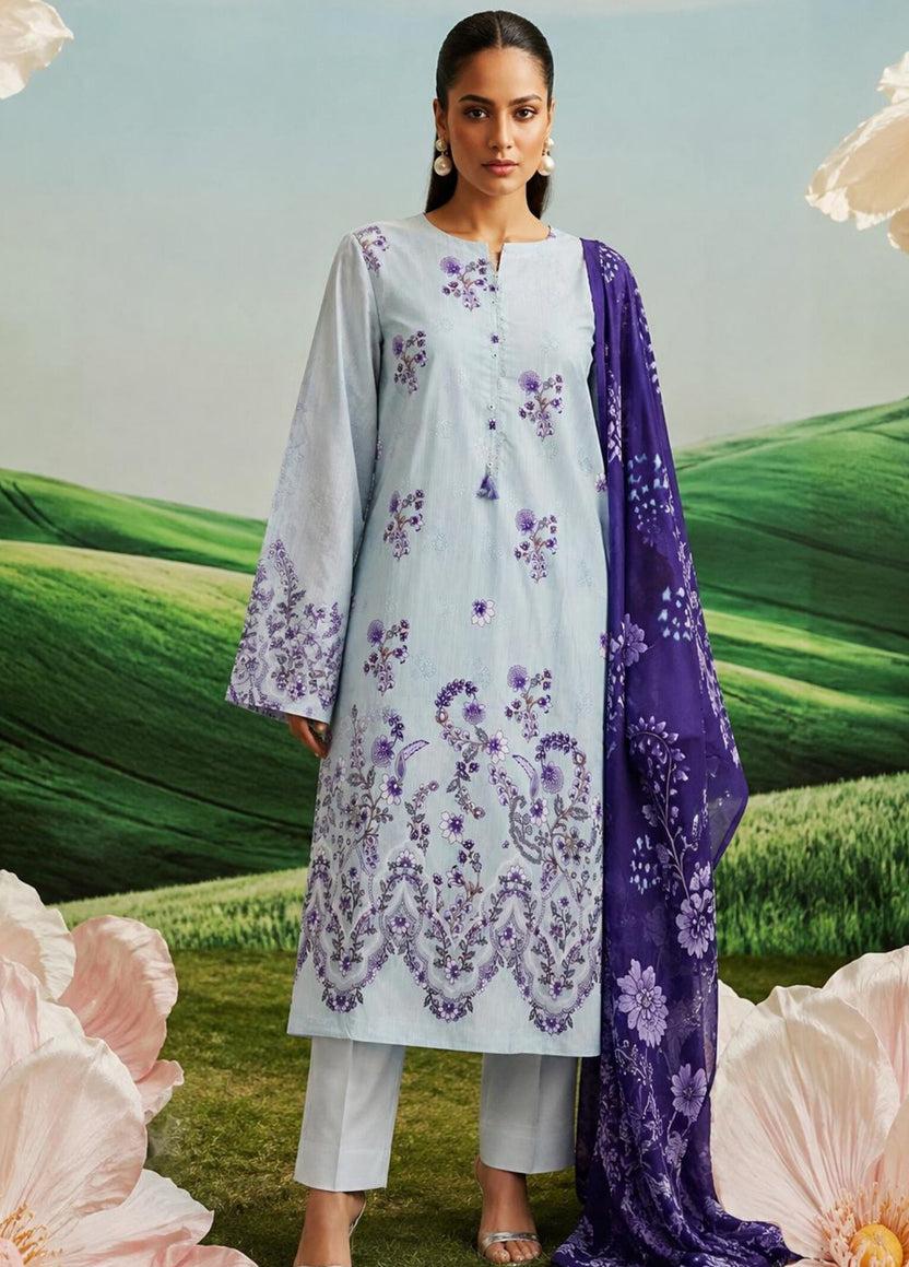 Sadabahar Ready To Wear Textured Lawn Printed Vol-14 3Piece Stitched Collection 2026 D#-05
