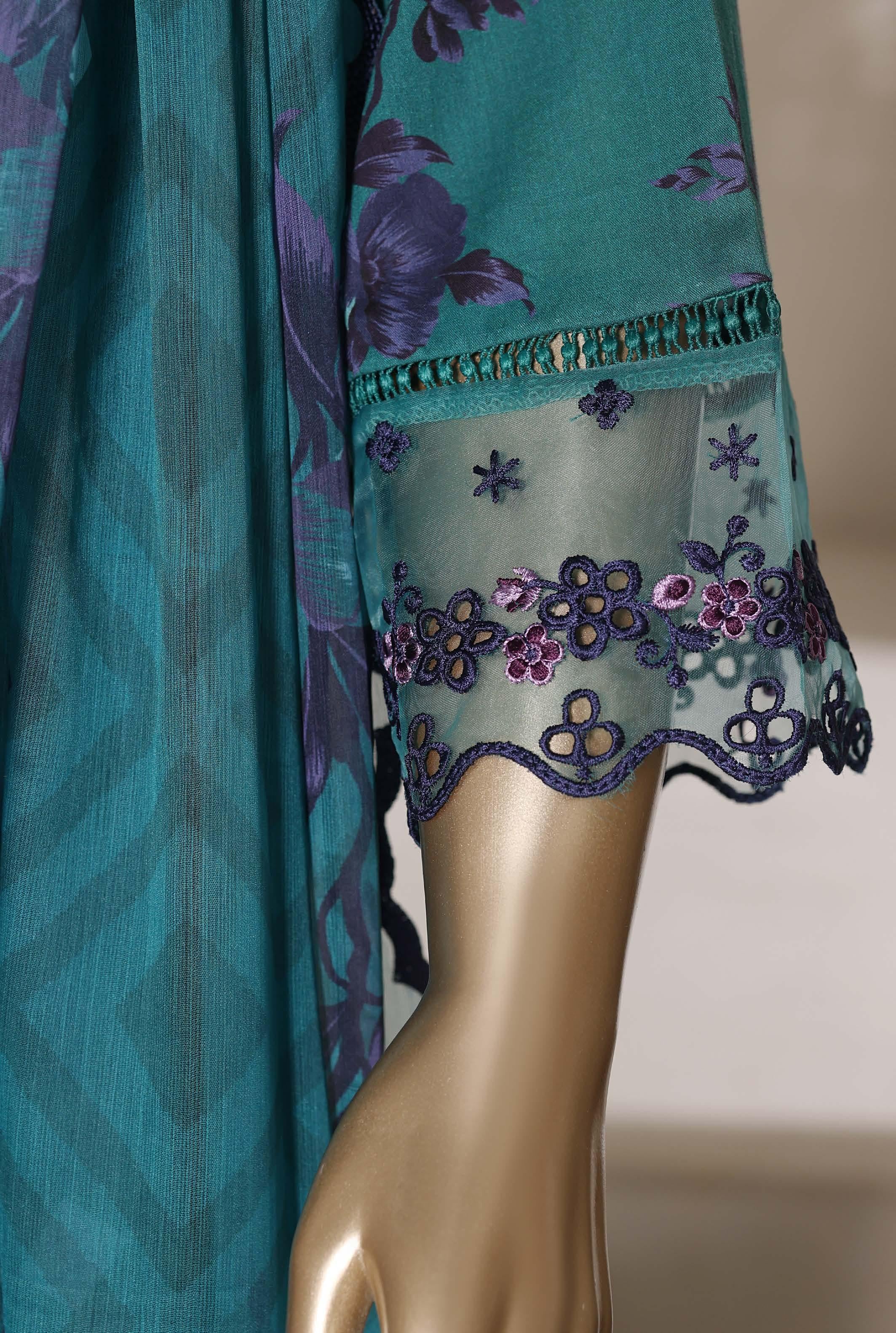 Sadabahar Luxury Signature  Lawn Embroidery 3Piece Stitched Vol-02 COLLECTION 2026. D-08