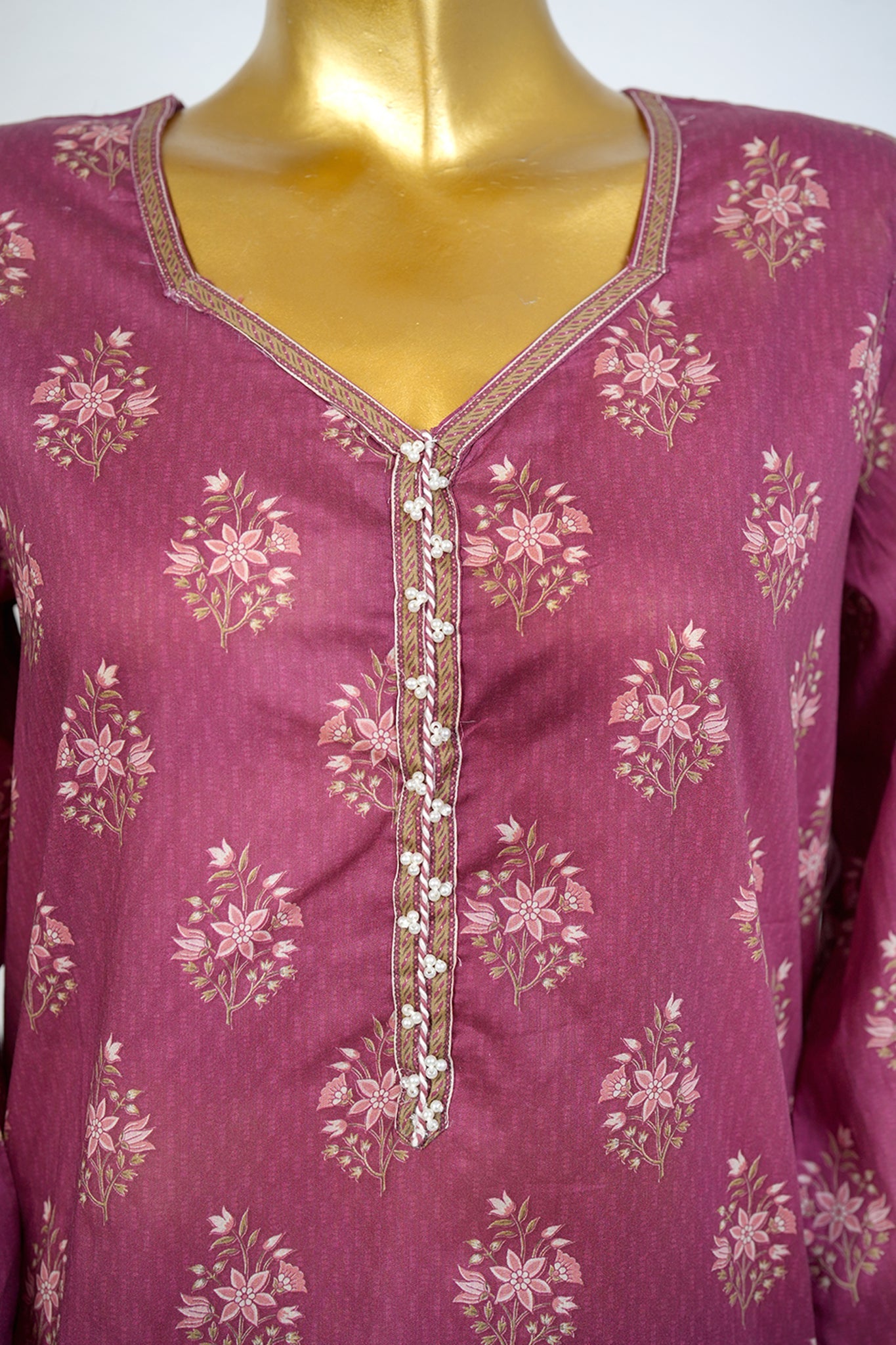 BIN SAEED Luxury Lawn Printed 3pcs Stitched Vol-30 3Piece Stitched COLLECTION 2026 D#-128
