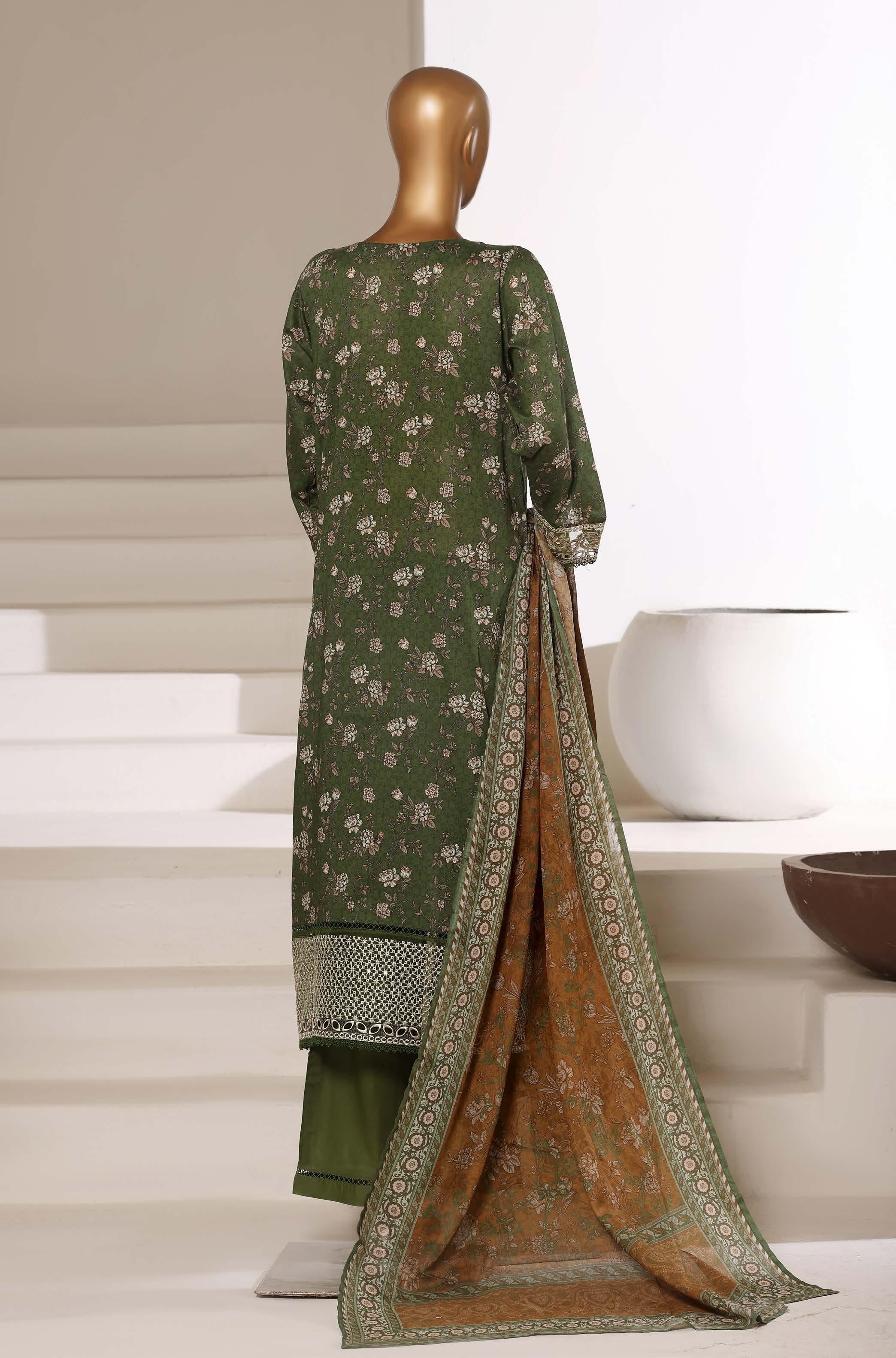 Sadabahar Luxury Signature Lawn Embroidery 3Piece Stitched COLLECTION 2026. D-05