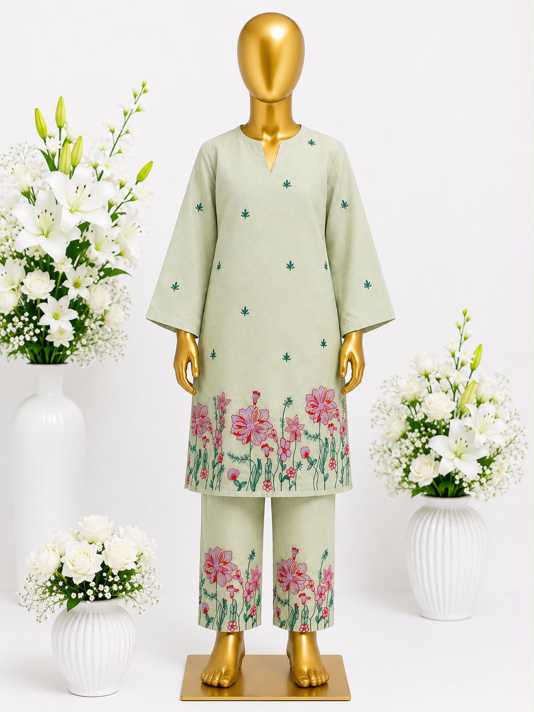 Guriya Collection Ready to Wear 2PC Girl's Festive Collection 2025 D-21
