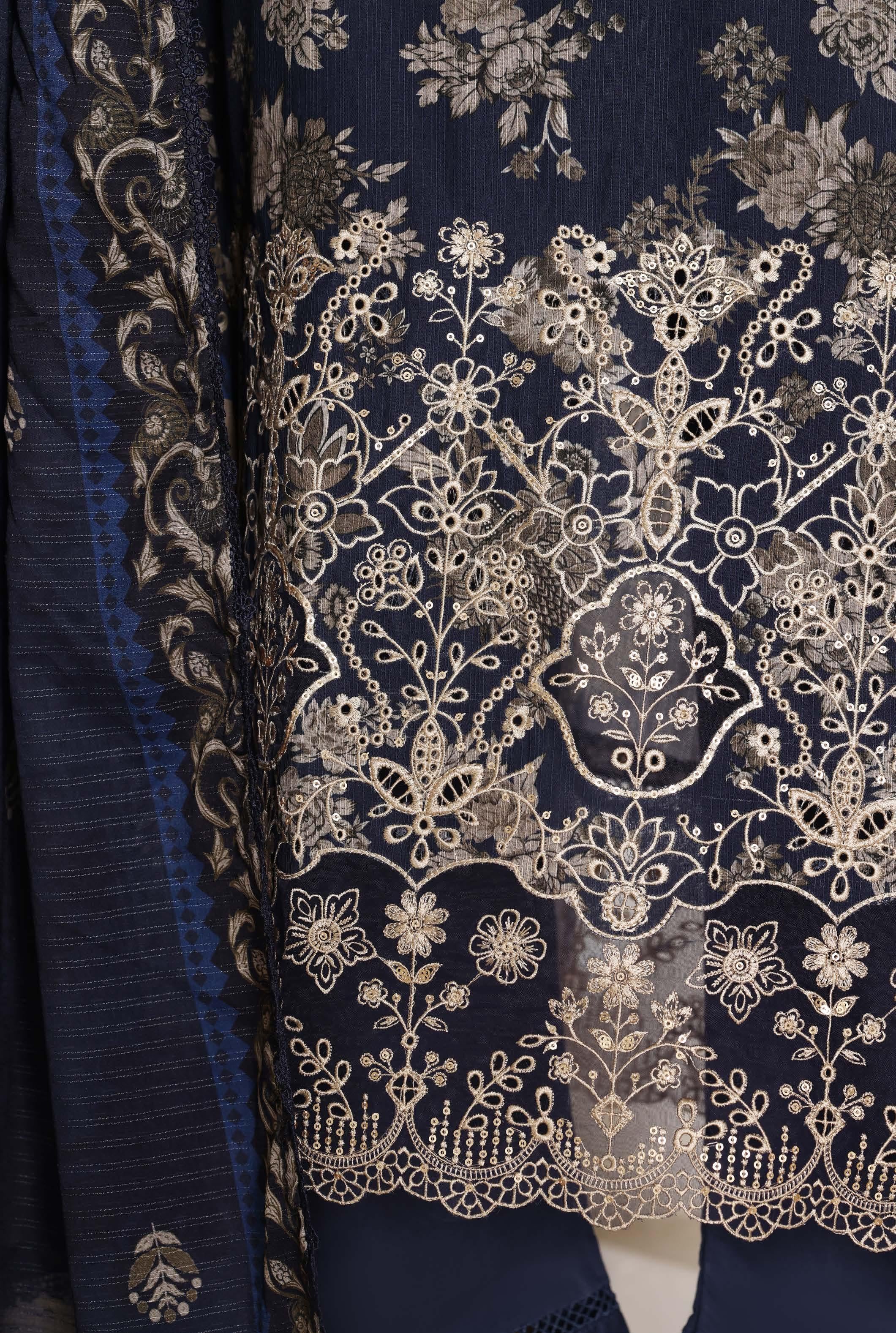 Sadabahar Luxury Amyrah Lawn With Digital Printed Lawn Dupatta 3Piece Stitched Eid Festive Edition Collection 2026. D#-02
