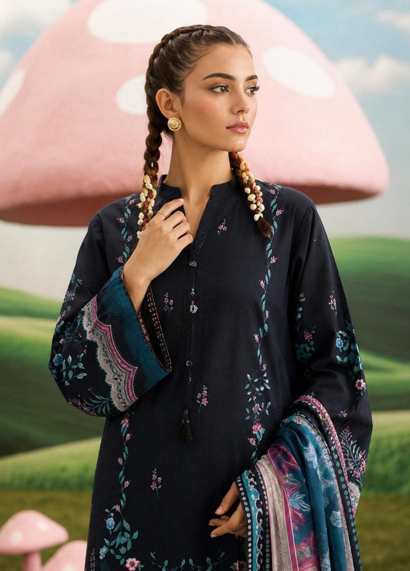 Sadabahar Ready To Wear Textured Lawn Printed Vol-14 3Piece Stitched Collection 2026 D#-08