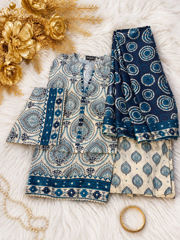 Tawakkal Luxury Lawn Printed 3pcs Stitched Vol-01 3Piece Stitched COLLECTION 2026 D#-10