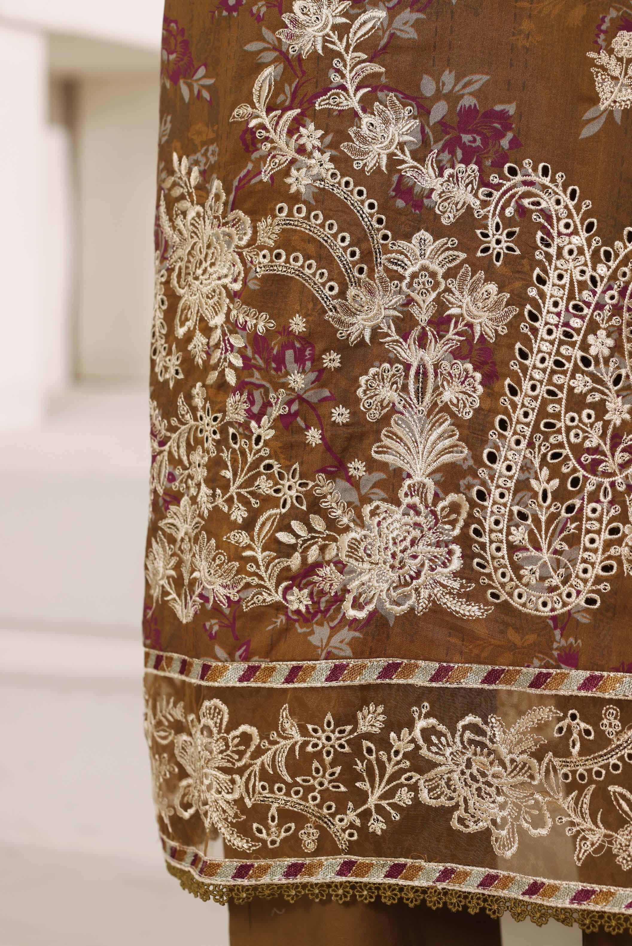 Sadabahar Luxury Amyrah Lawn With Digital Printed Lawn Dupatta 3Piece Stitched Vol-01 Collection 2026. D#-03