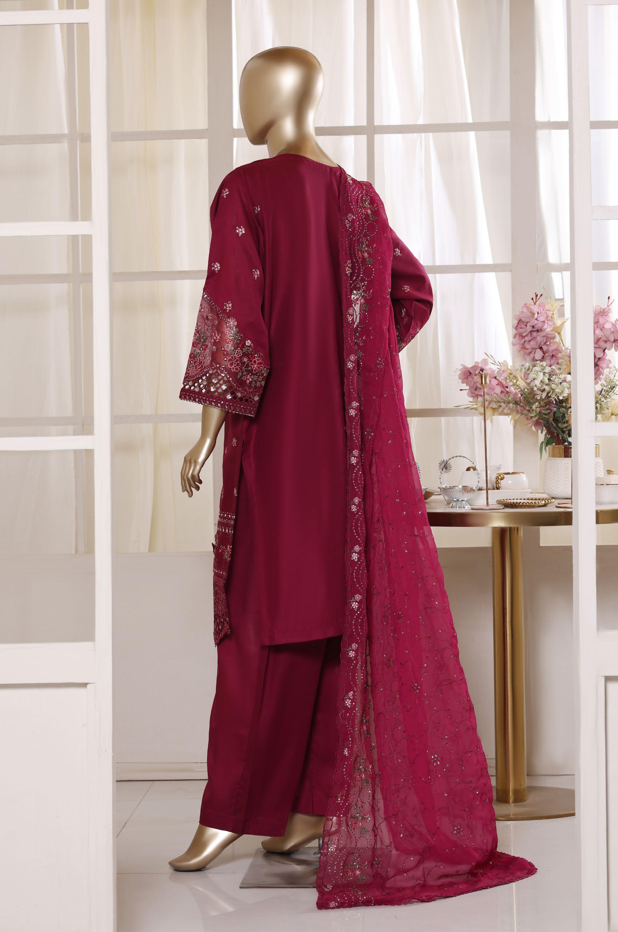 Bin Saeed Luxury Laserkari Heavy Embroidery Festive Vol-02 3Piece Stitched Collection 2026 D#-26