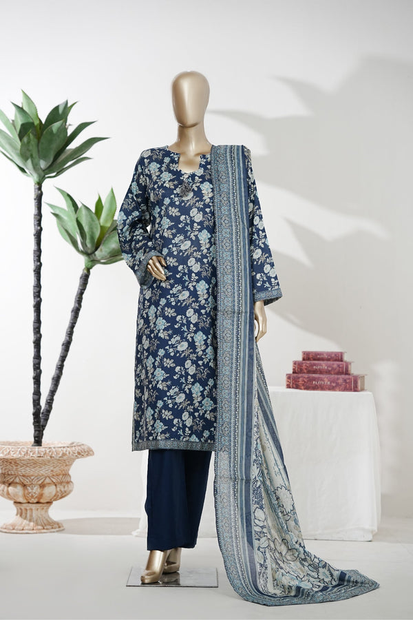 BIN SAEED Luxury Lawn Printed 3pcs Stitched Vol-18 3Piece Stitched COLLECTION 2026 D-#49