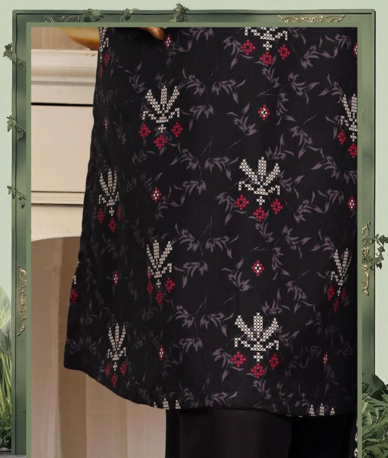 HZ Daily Wear Luxury Lawn Printed Vol-12 3Piece Stitched Collection 2026 D#-07