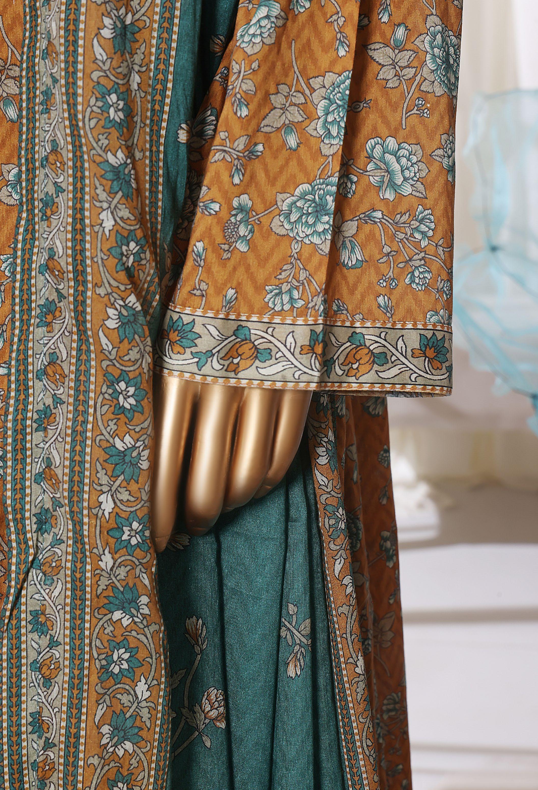 BIN SAEED Luxury Lawn Frock  Printed 3pcs Stitched Vol-01 3Piece Stitched COLLECTION 2026 D-#02