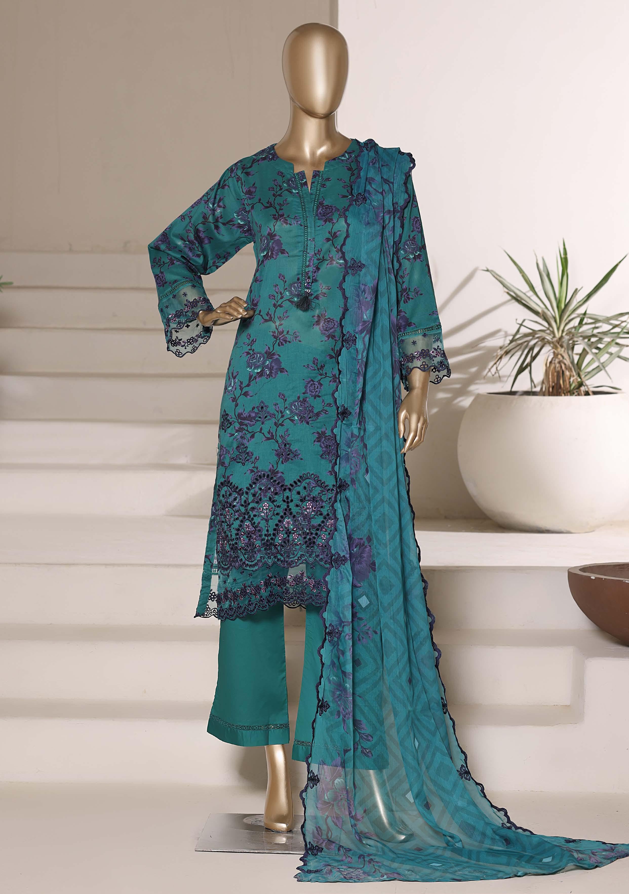 Sadabahar Luxury Signature  Lawn Embroidery 3Piece Stitched Vol-02 COLLECTION 2026. D-08