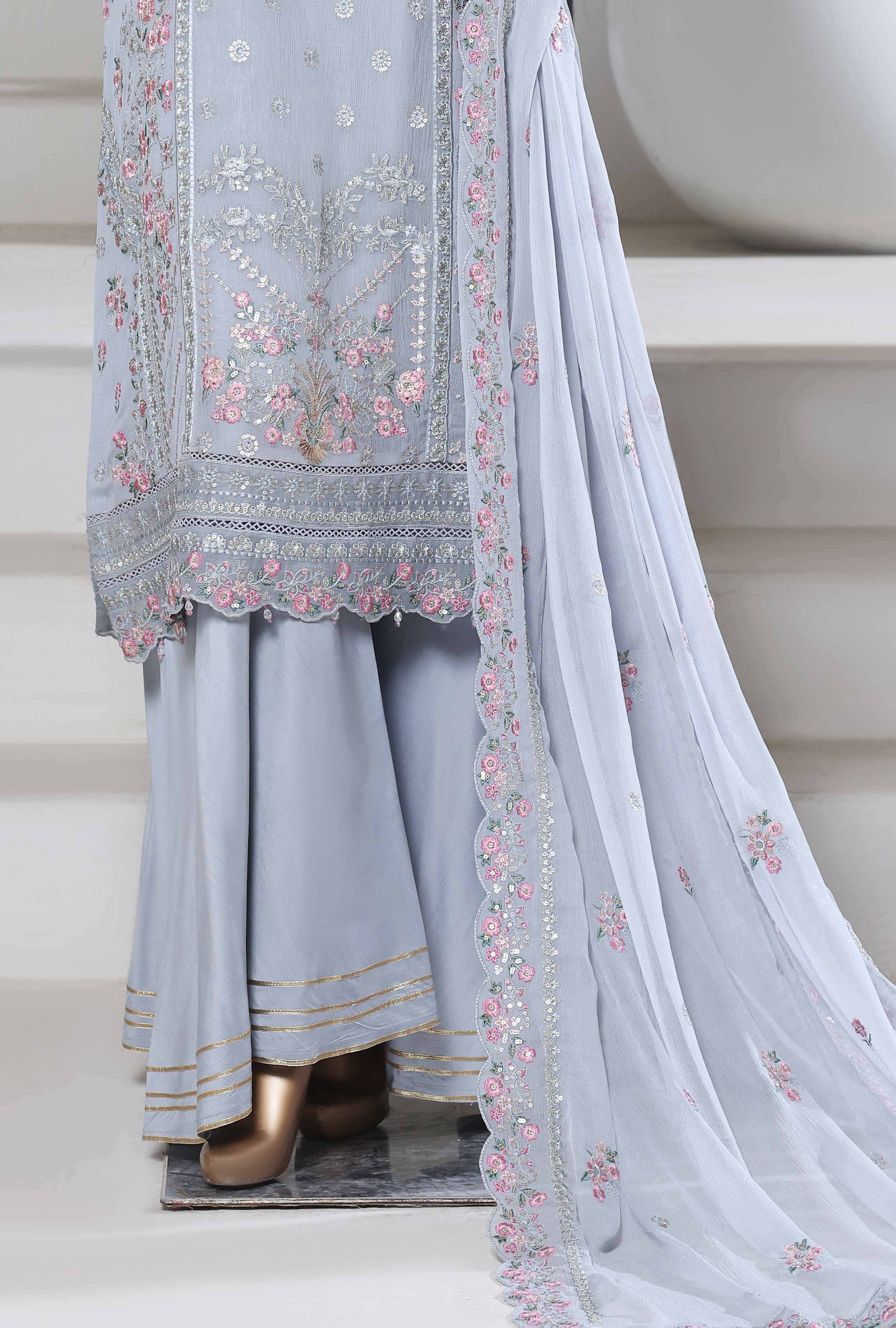 SADABAHAR Luxury Chiffon Afsanay Vol 15 3Piece Collection 2025 SAFC -1010