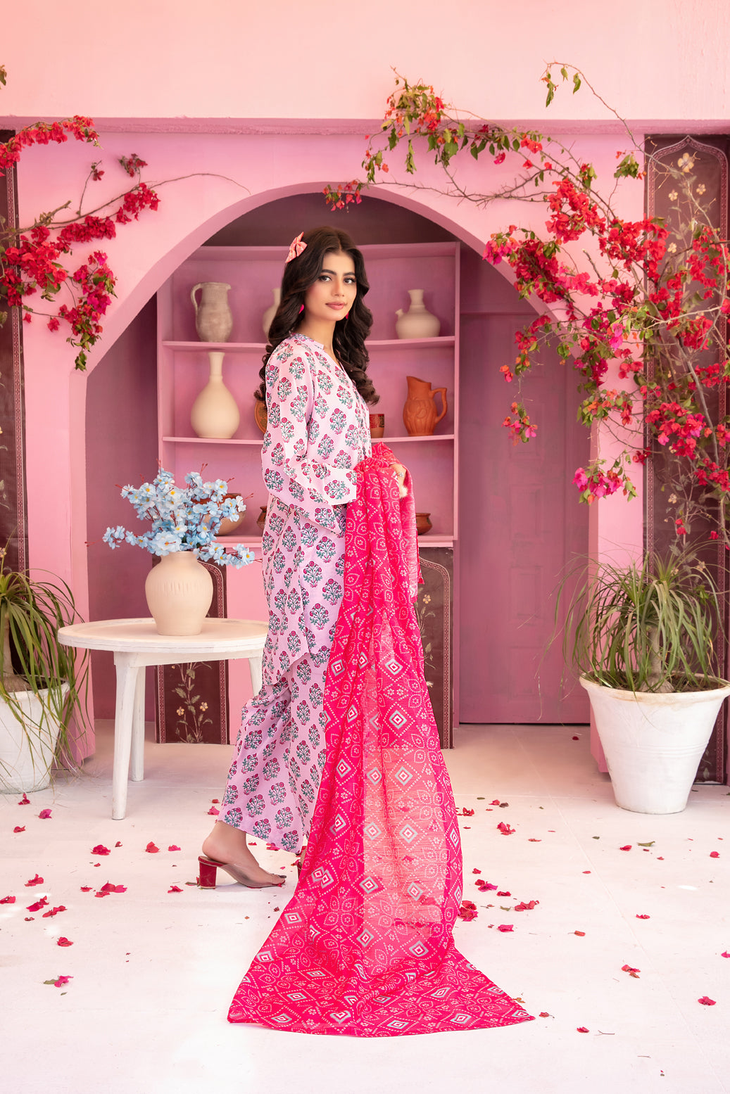 CORA VOL-02 BY TAWAKKAL LUXURY PRINTED LAWN 3PIECE STITCHED COLLECTION 2026 D#-03