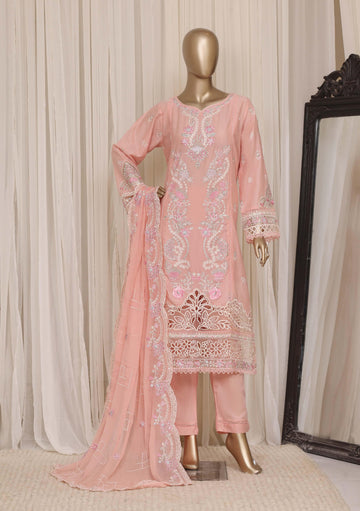 Sadabahar Luxury Slub Lawn Embroidery Stitched Vol-08 Collection 2026. LEL-1003