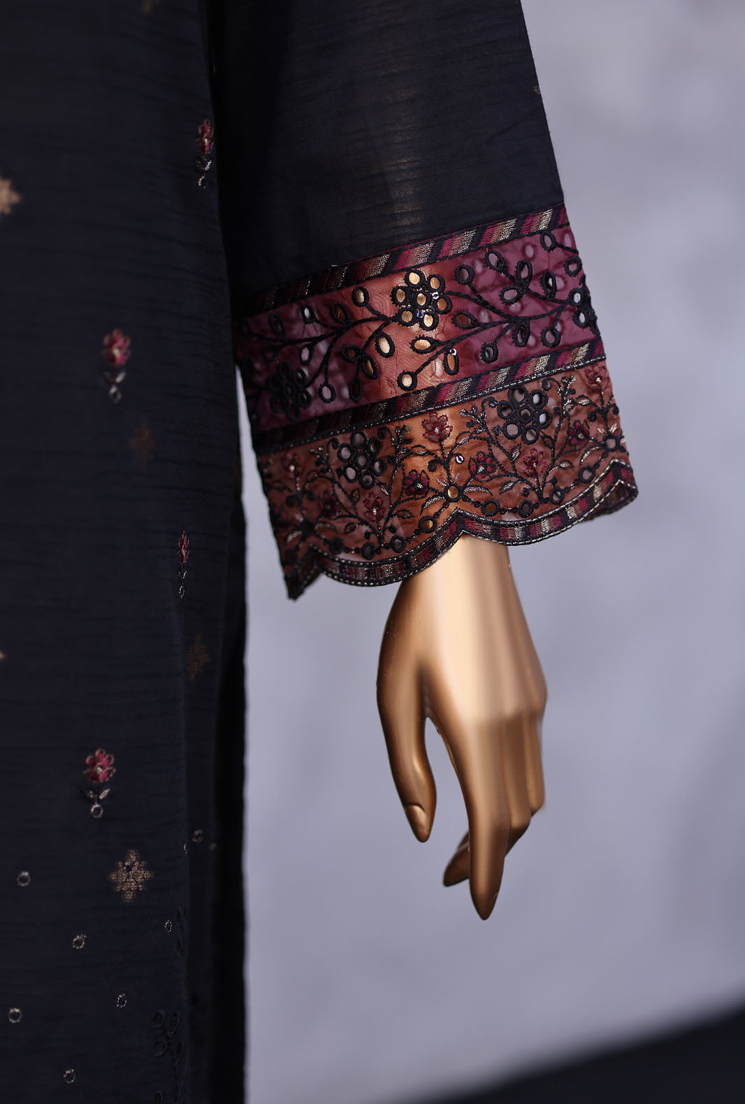 Turkish Embroidered Jacquard 3Piece  Unstitched Suit by HZ Textiles 2026 D#-01