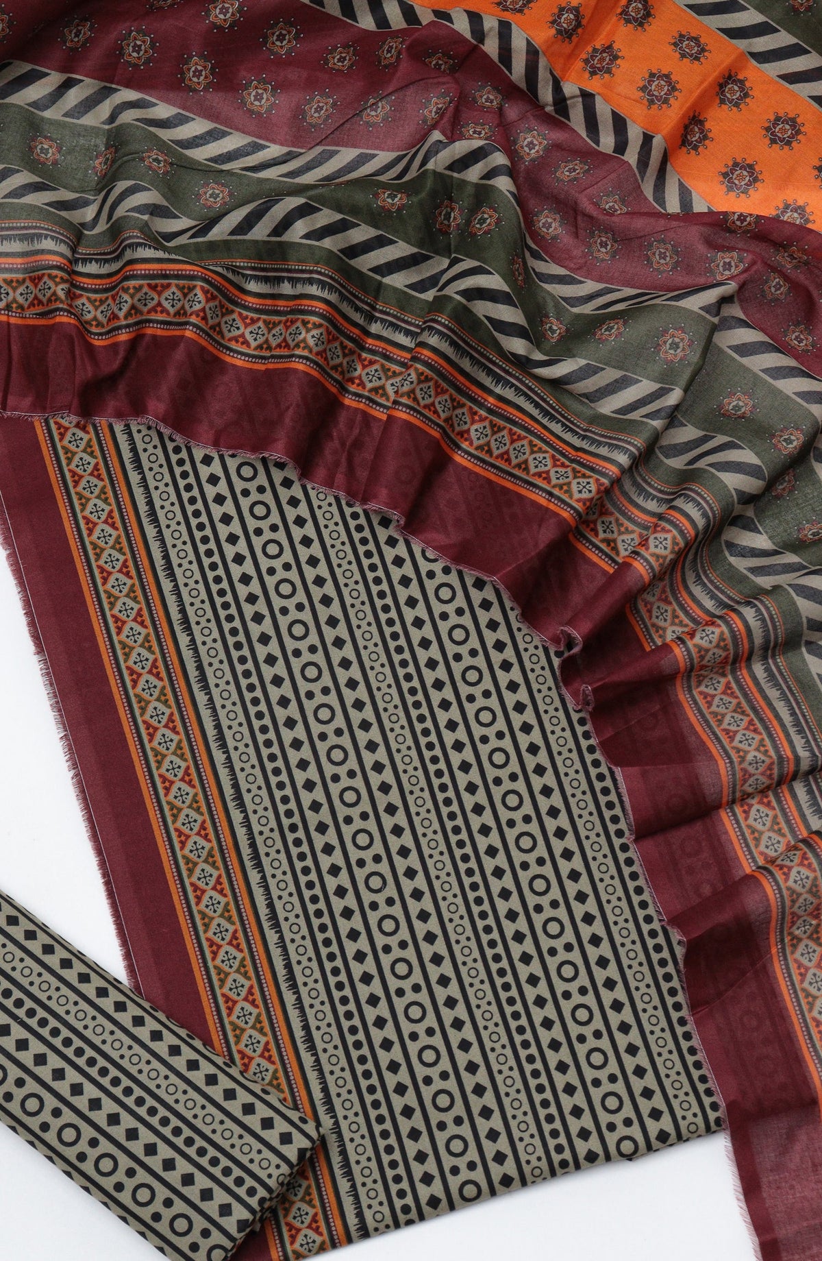 Bin Saeed Mid Summer Cotton Digital Printed 3Piece Unstitched Collection 2026 D#-09