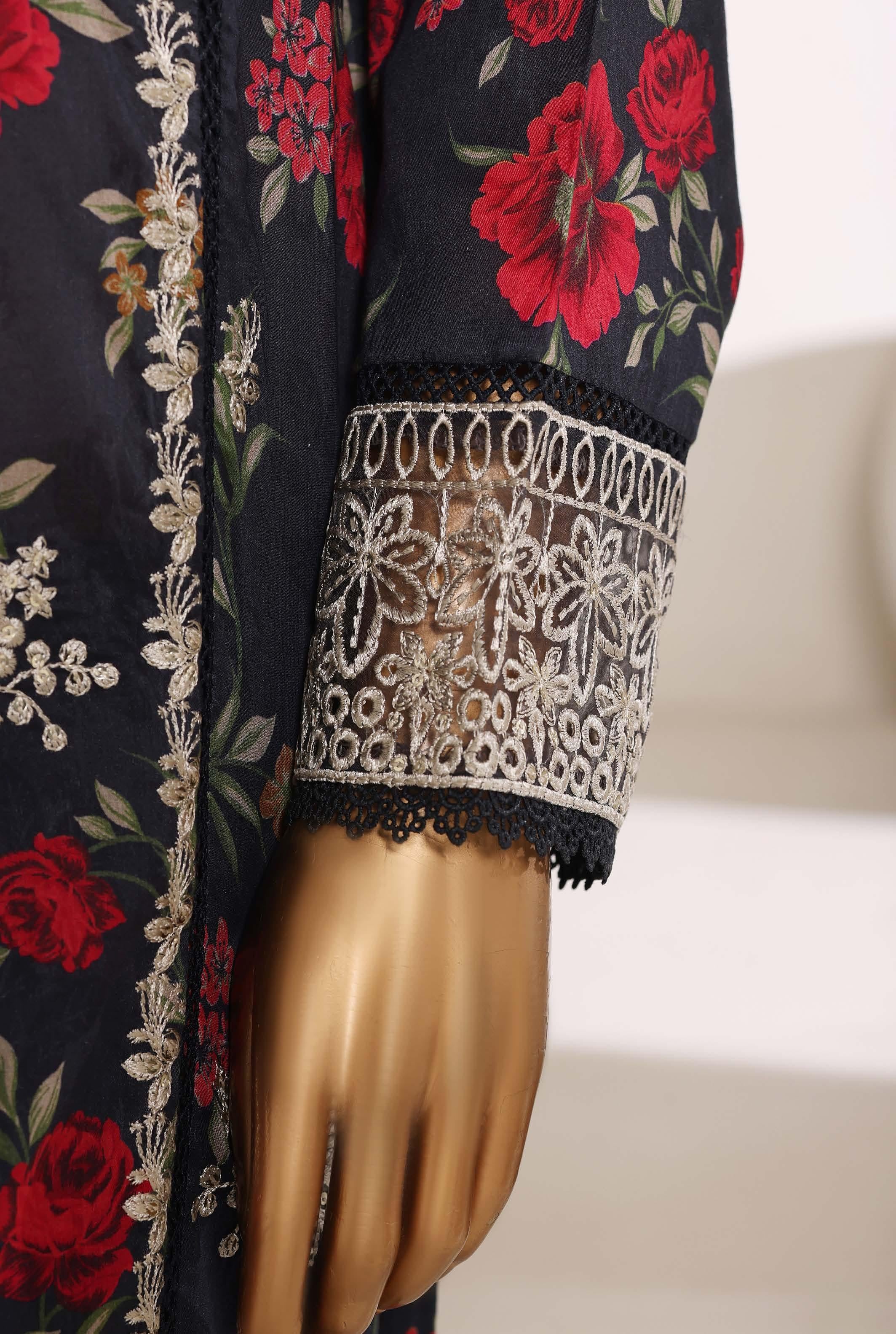 Sadabahar Luxury Signature Lawn Embroidery 3Piece Stitched COLLECTION 2026. D-06