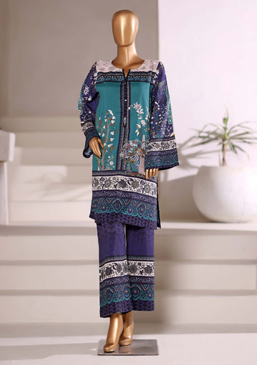 SADABAHAR LUXURY VISCOUS 2PIECE DIGITAL PRINTED STITCHED COLLECTION 2025 VOL-01 . SDVS- 2113