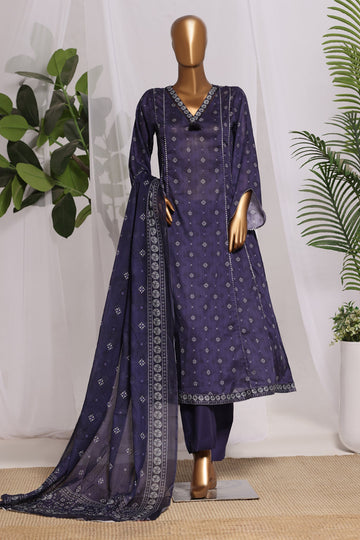 BIN SAEED Luxury Lawn Frock  Printed 3pcs Stitched Vol-01 3Piece Stitched COLLECTION 2026 D-#13