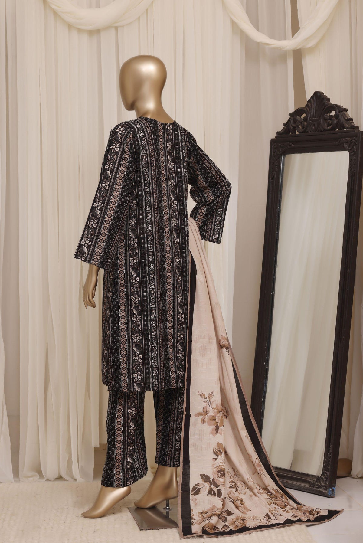 Sadabahar Luxury Khaddar Printed Winter 3Piece Vol-01 Collection SDKH-05