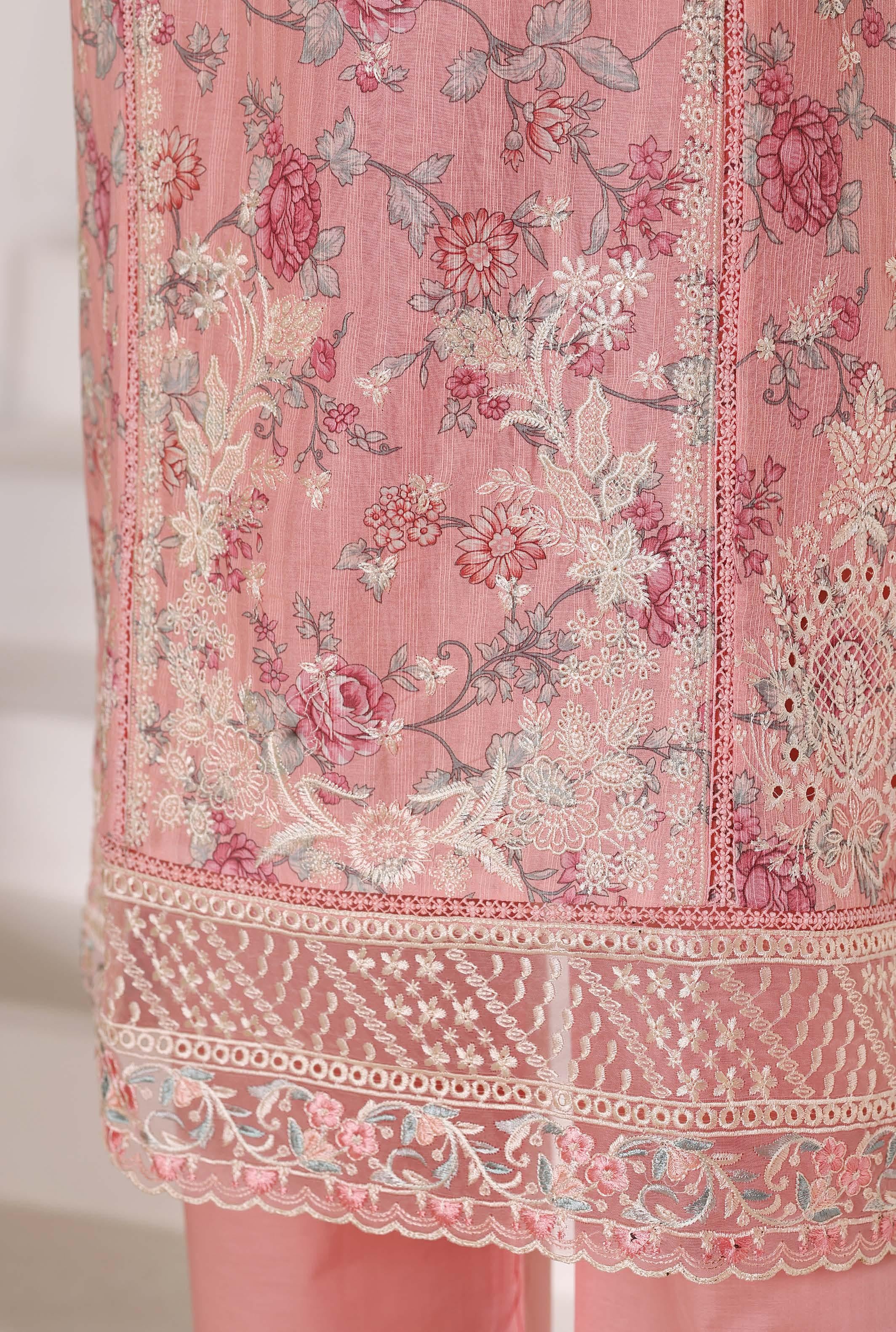 Sadabahar Luxury Signature  Lawn Embroidery 3Piece Stitched Vol-04 COLLECTION 2026. D-11
