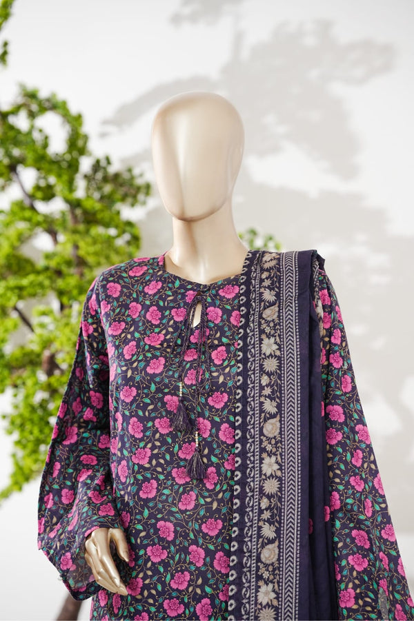 BIN SAEED Luxury Lawn Printed 3pcs Stitched Vol-18 3Piece Stitched COLLECTION 2026 D-#48