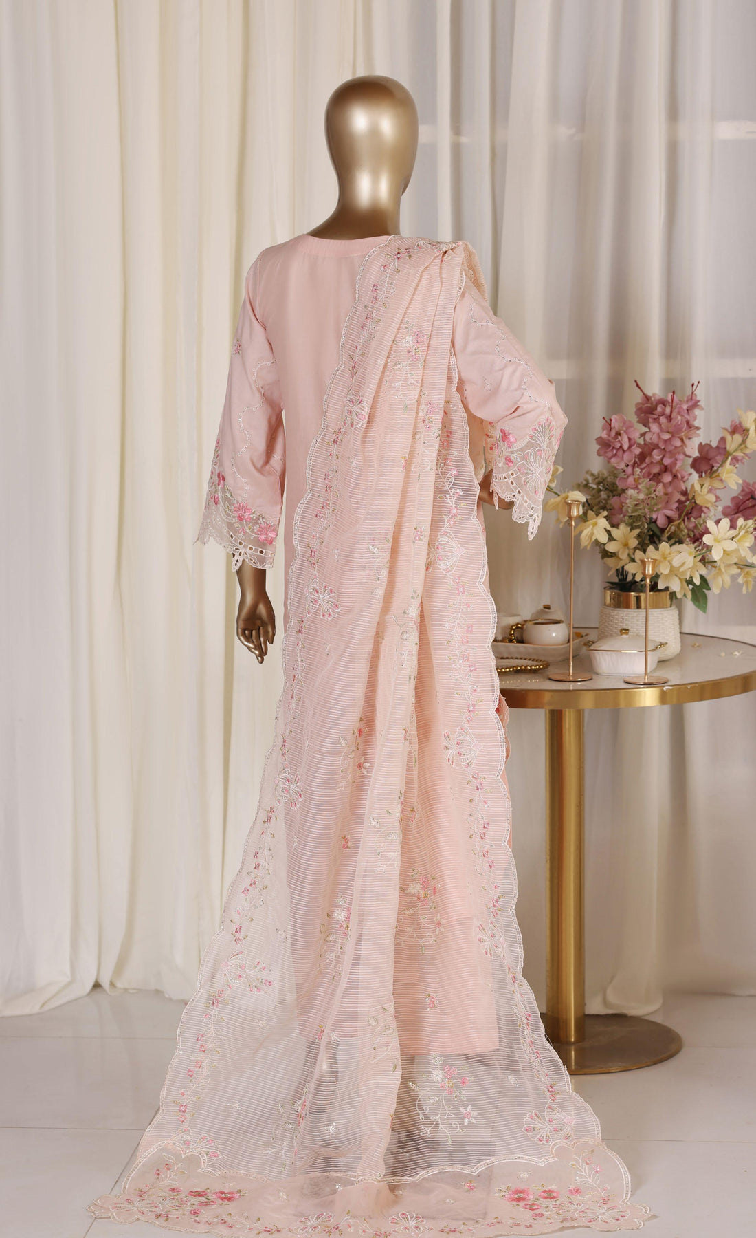 Bin Saeed Luxury Laserkari Heavy Embroidery Festive Vol-02 3Piece Stitched Collection 2026 D#-22