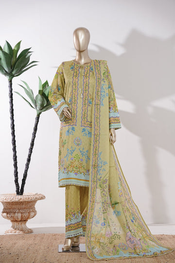 BIN SAEED Luxury Lawn Printed 3pcs Stitched Vol-18 3Piece Stitched COLLECTION 2026 D-#41