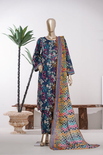 BIN SAEED Luxury Lawn Printed 3pcs Stitched Vol-18 3Piece Stitched COLLECTION 2026 D-#35