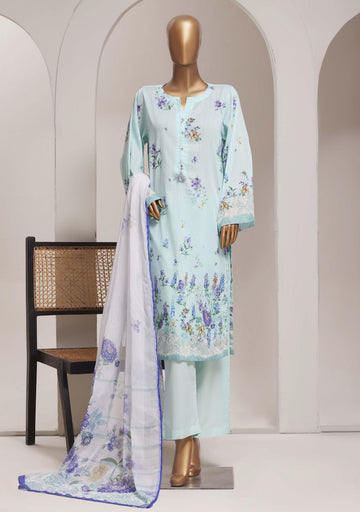 Sadabahar Lawn Printed Vol-12 3Piece Stitched Collection 2026 D#-01