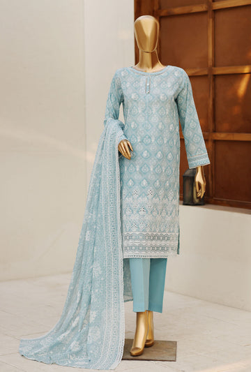 Nakshkari by HZ Textiles Embroidered Lawn Suit Unstitched 3 Piece 2026 NEC-04