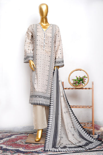 BIN SAEED Luxury Lawn Printed 3pcs Stitched Vol-30 3Piece Stitched COLLECTION 2026 D#-136
