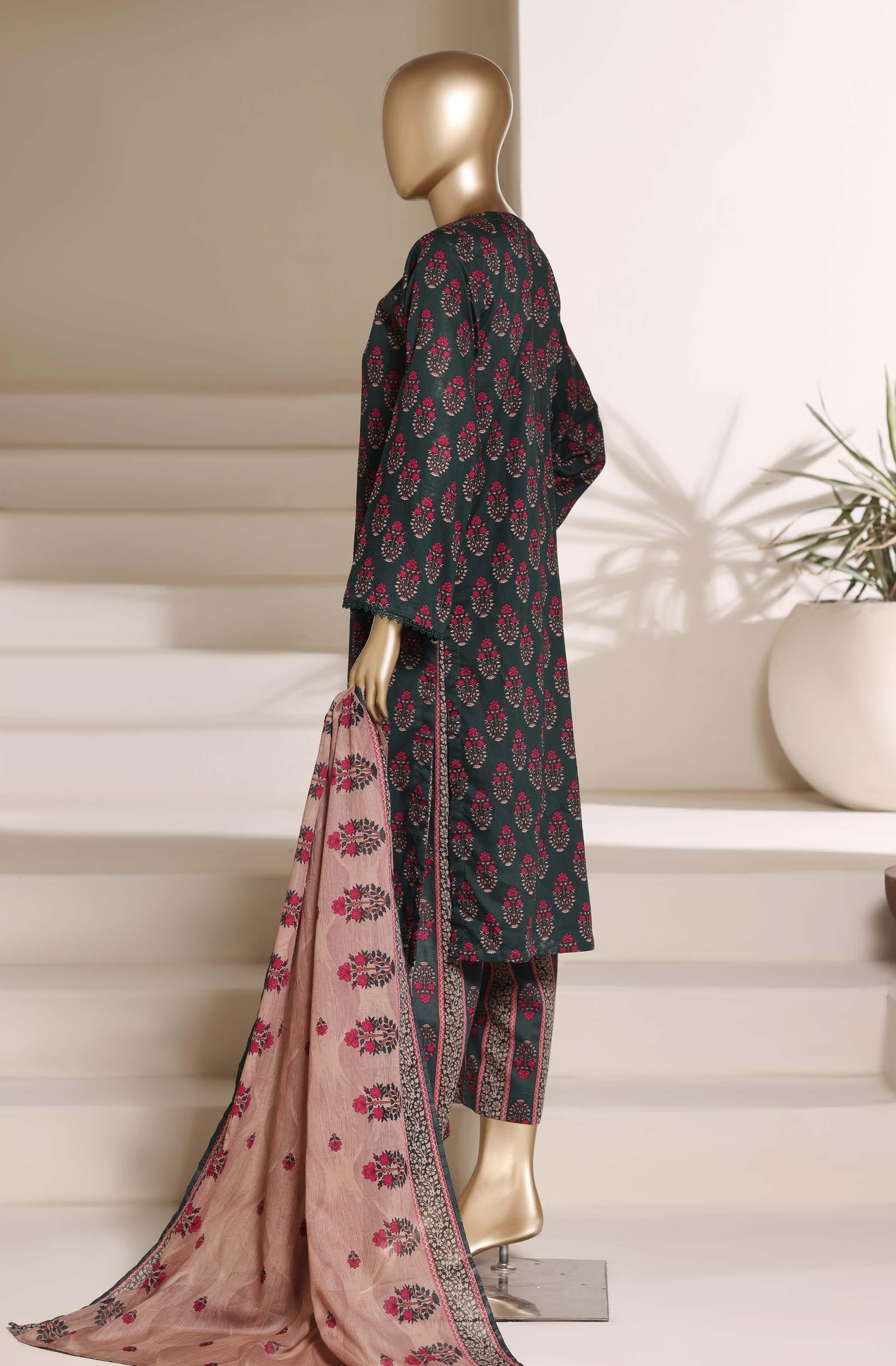 Sadabahar Printed Lawn 3Piece Stitched Vol-06 COLLECTION 2026 D#07