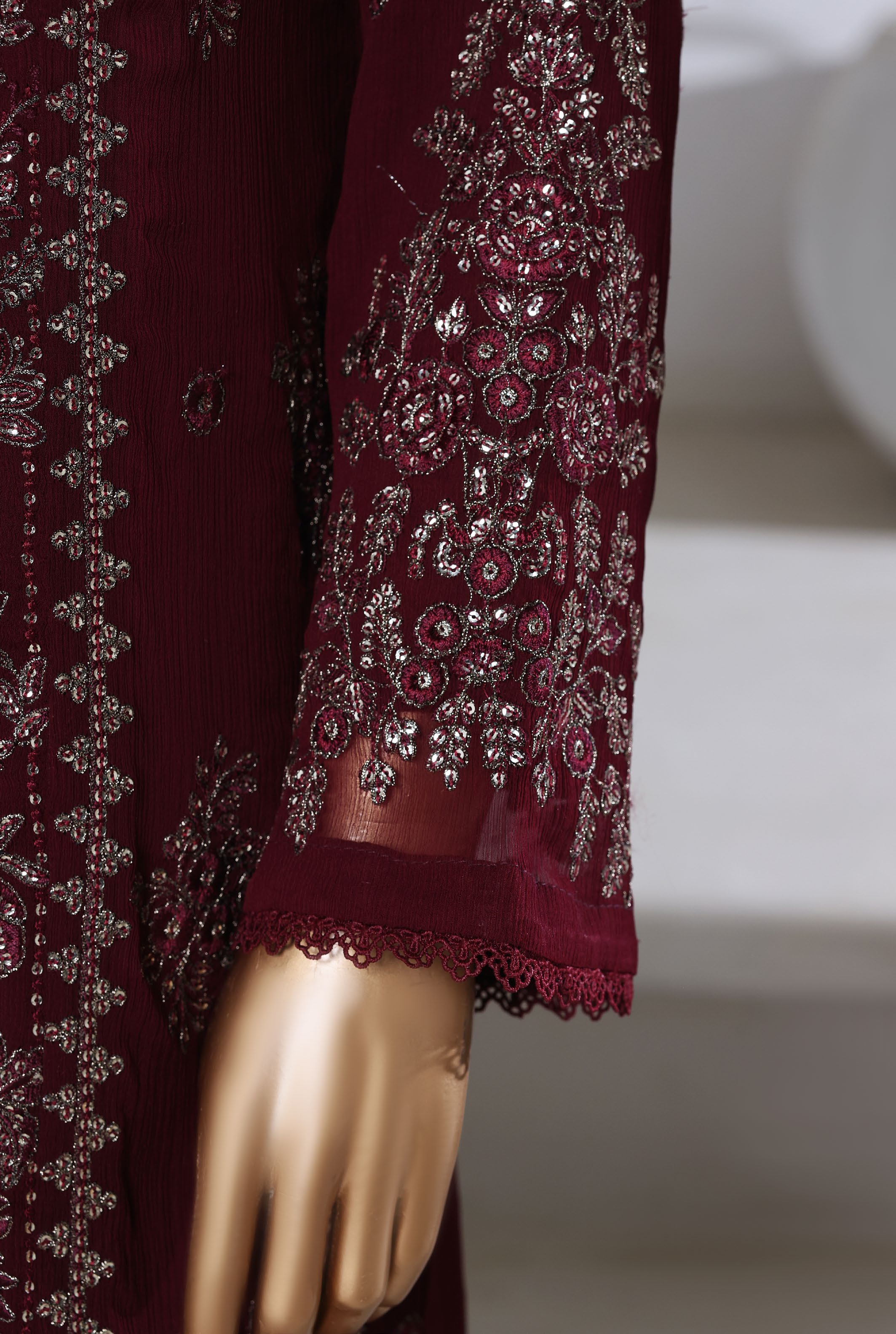 SADABAHAR Luxury Chiffon Afsanay Vol 15 3Piece Collection 2025 SAFC -1007