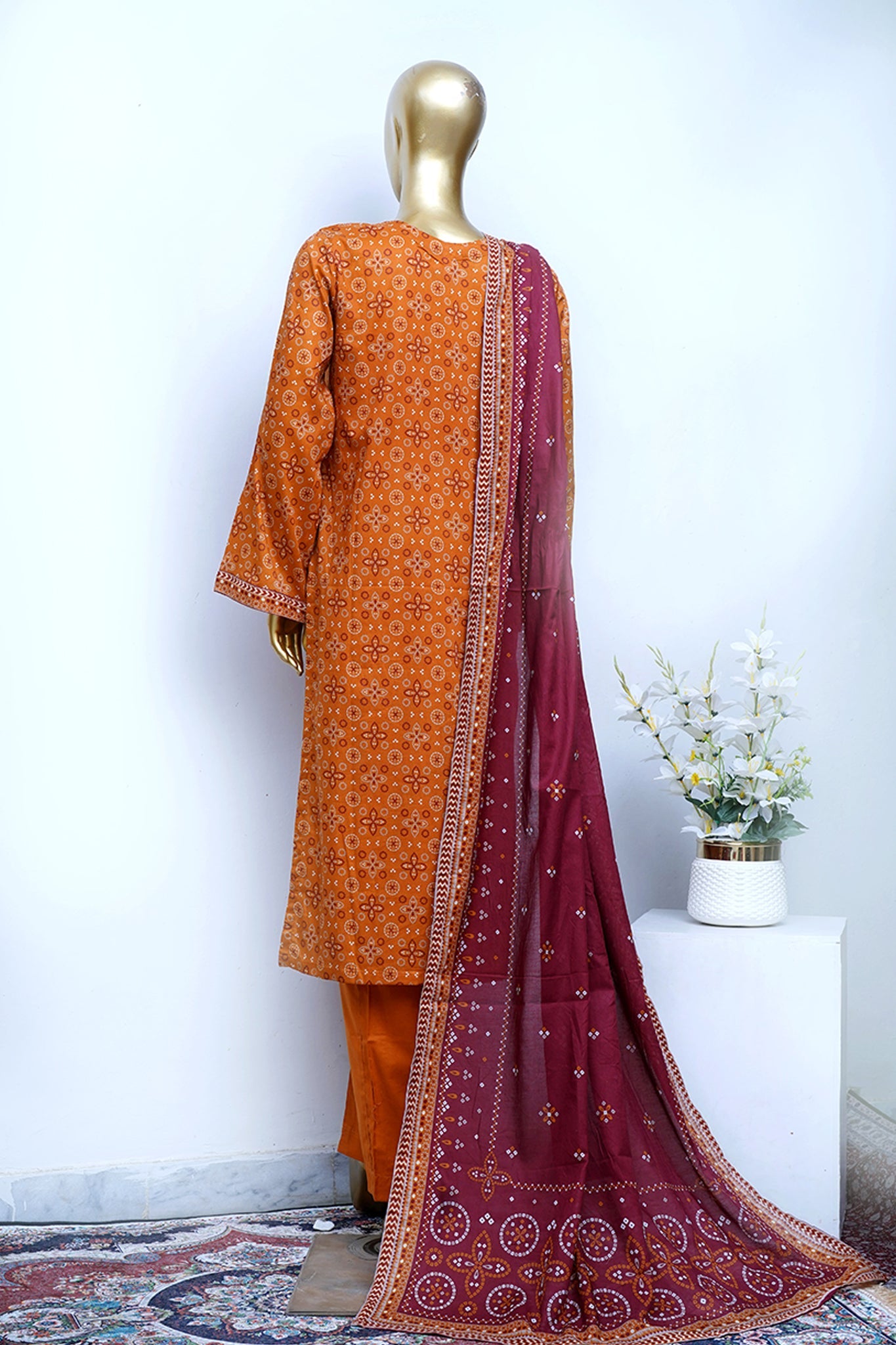 BIN SAEED Luxury Lawn Printed 3pcs Stitched Vol-30 3Piece Stitched COLLECTION 2026 D#-140