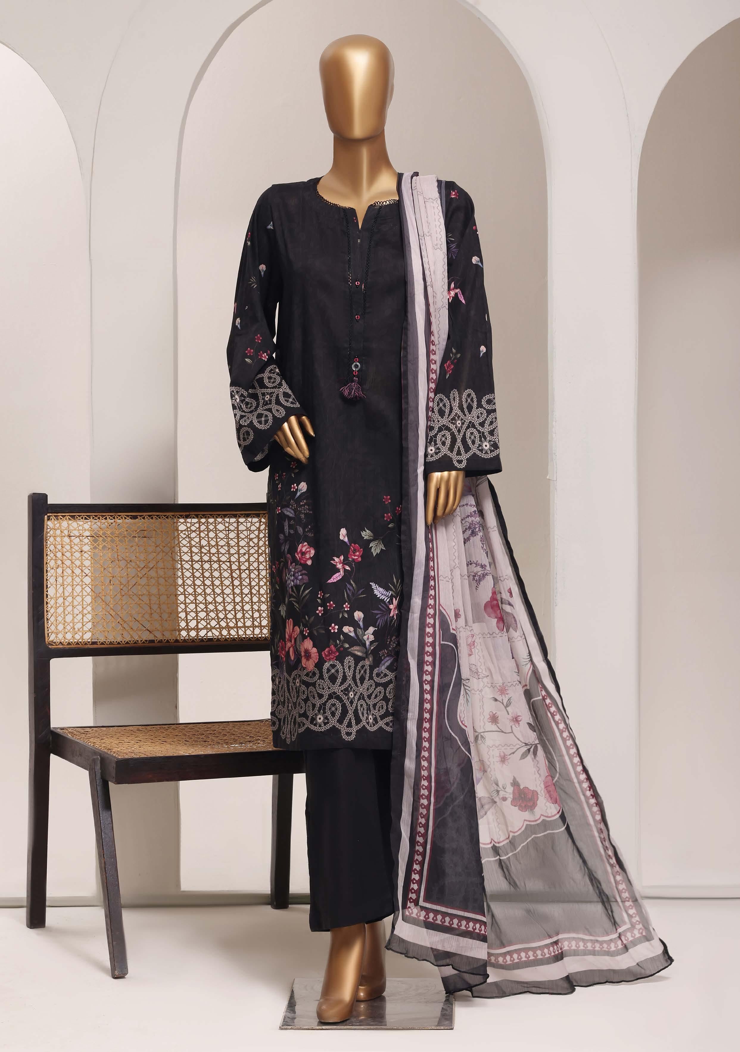 Sadabahar Lawn Printed Vol-12 3Piece Stitched Collection 2026 D#-04