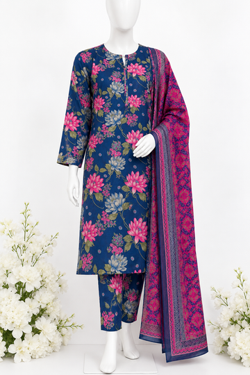 Sadabahar Lawn Printed Vol-15 3Piece Stitched Collection 2026 D#-06