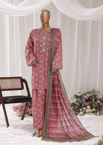 BIN SAEED Luxury Lawn Printed With Farshi Shalwar 3Piece Stitched COLLECTION 2026 D-#13