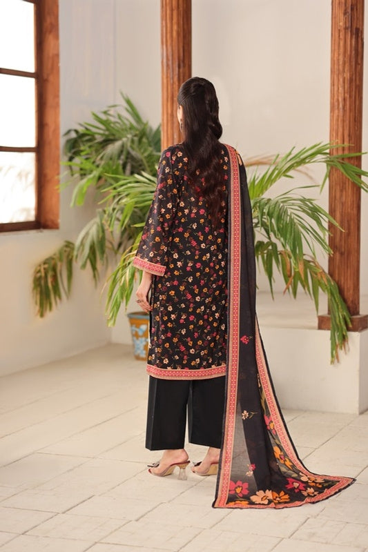 Aizal By Inaya Luxury Lawn Printed Vol-2 3Piece Stitched Collection 2026 AZIN-02
