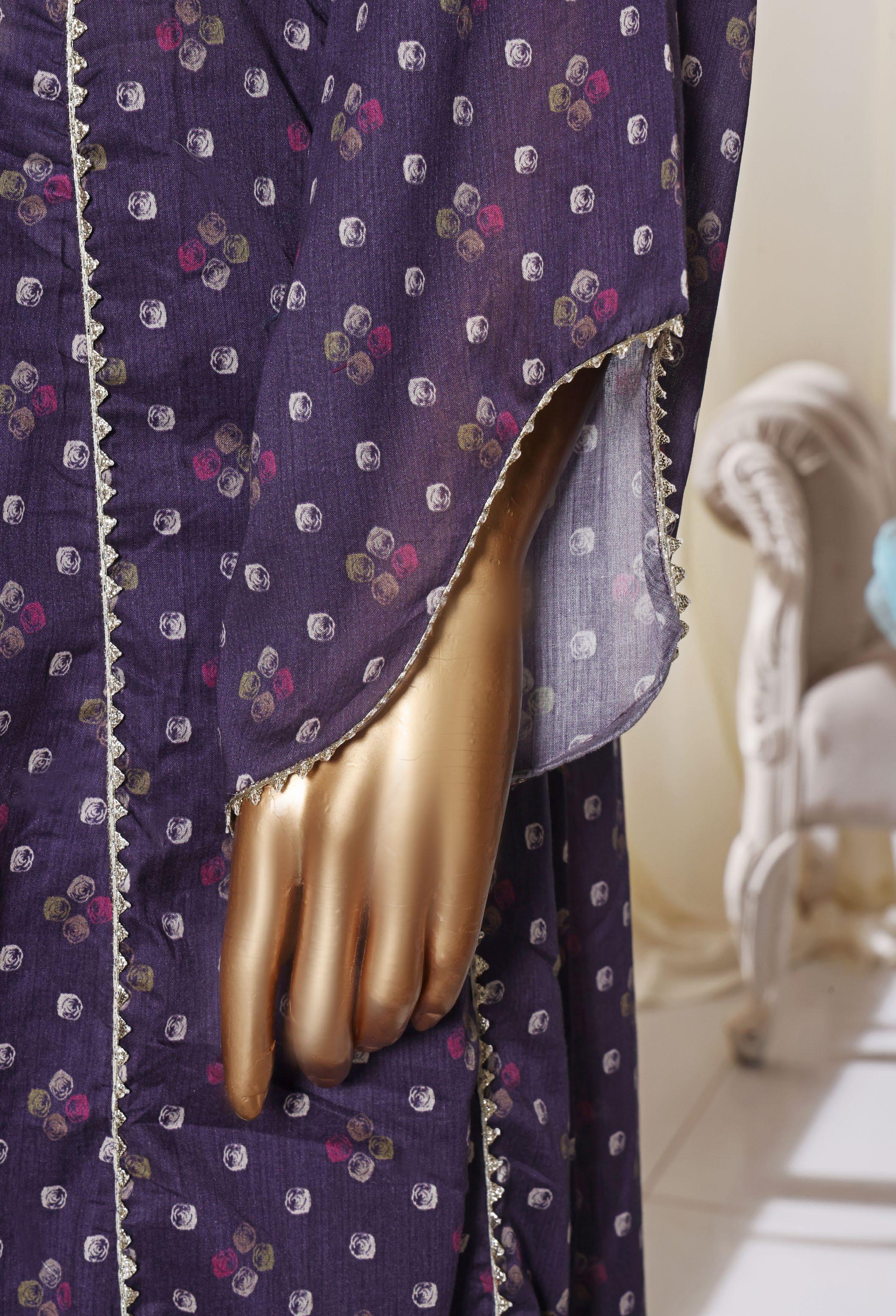 BIN SAEED Luxury Lawn Frock  Printed 3pcs Stitched Vol-01 3Piece Stitched COLLECTION 2026 D-#03