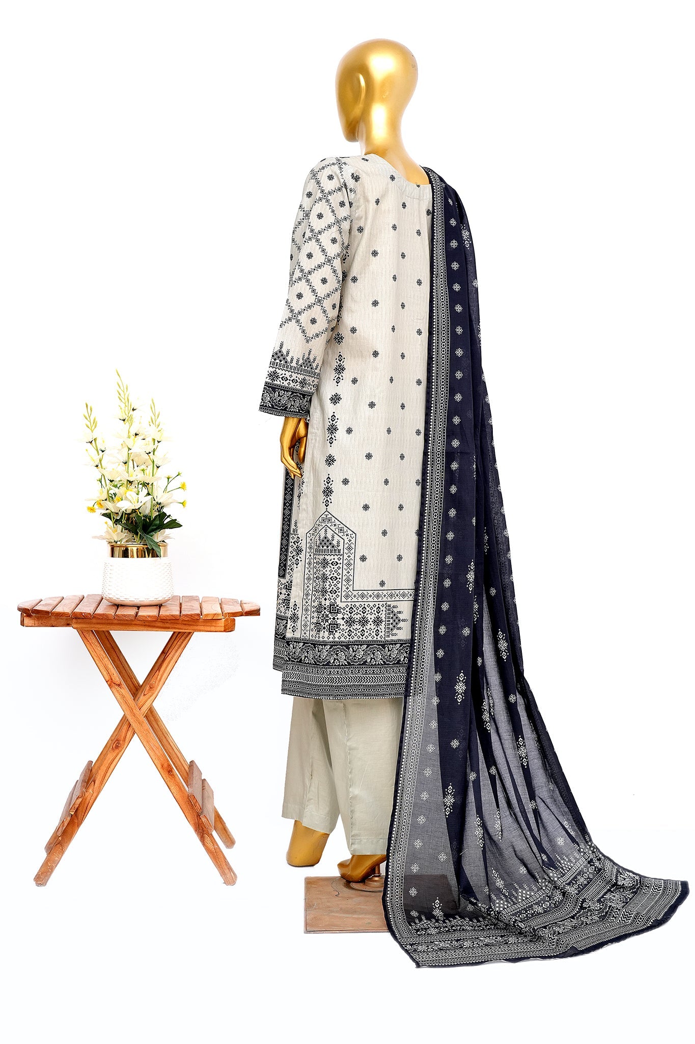 BIN SAEED Luxury Lawn Printed 3pcs Stitched Vol-30 3Piece Stitched COLLECTION 2026 D#-103
