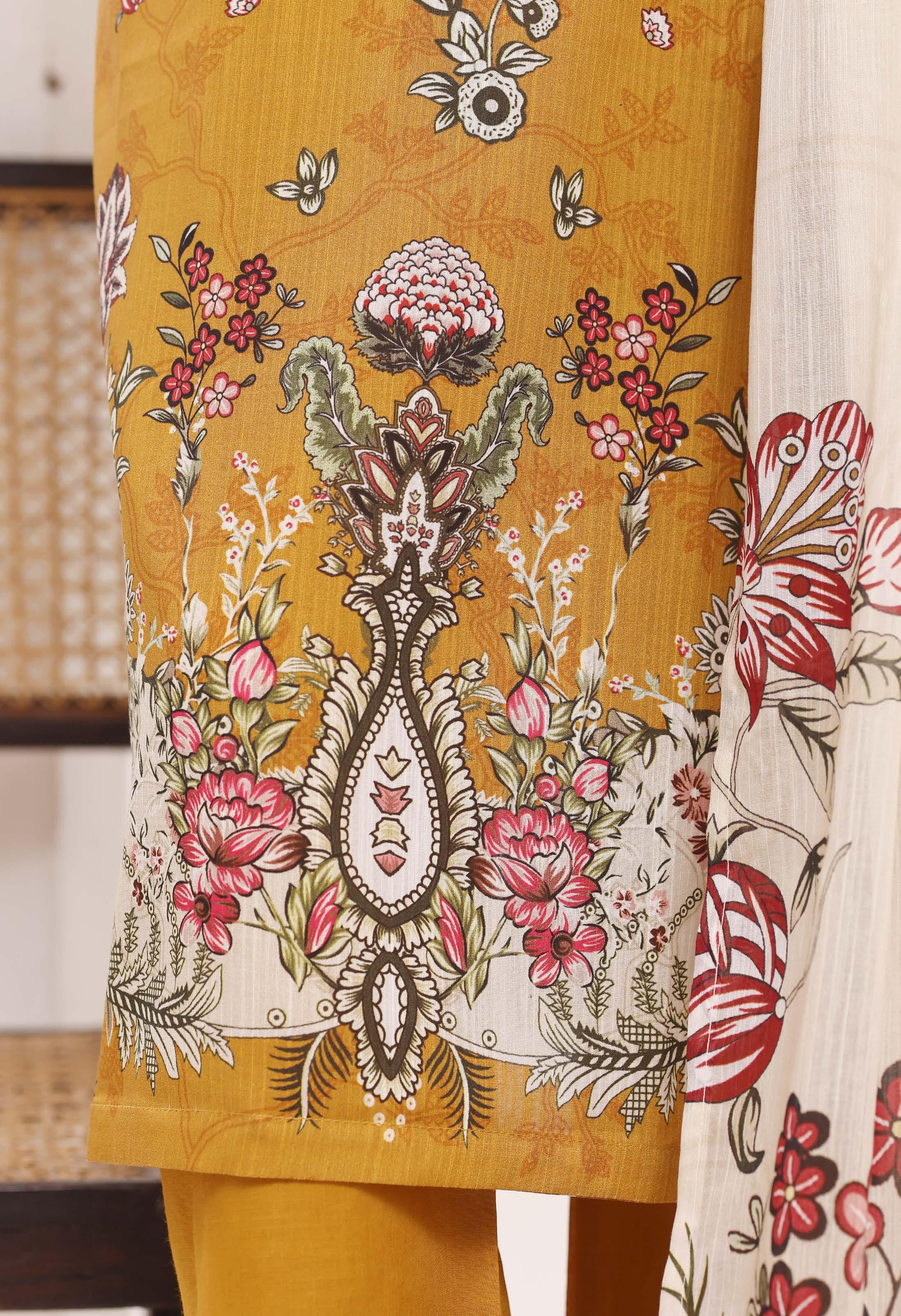 Sadabahar Lawn Printed Vol-10 3Piece Stitched Collection 2026 D#-06