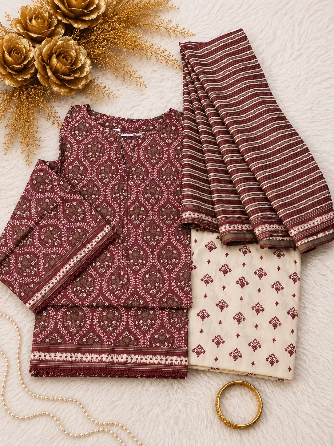 Tawakkal Luxury Lawn Printed 3pcs Stitched Vol-01 3Piece Stitched COLLECTION 2026 D#-12