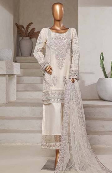 SADABAHAR LUXURY FORMAL FESTIVE °MAHPARA° ORGANZA EMBROIDERED 3PIECE STITCHED Vol-03 COLLECTION 2026 D#-11