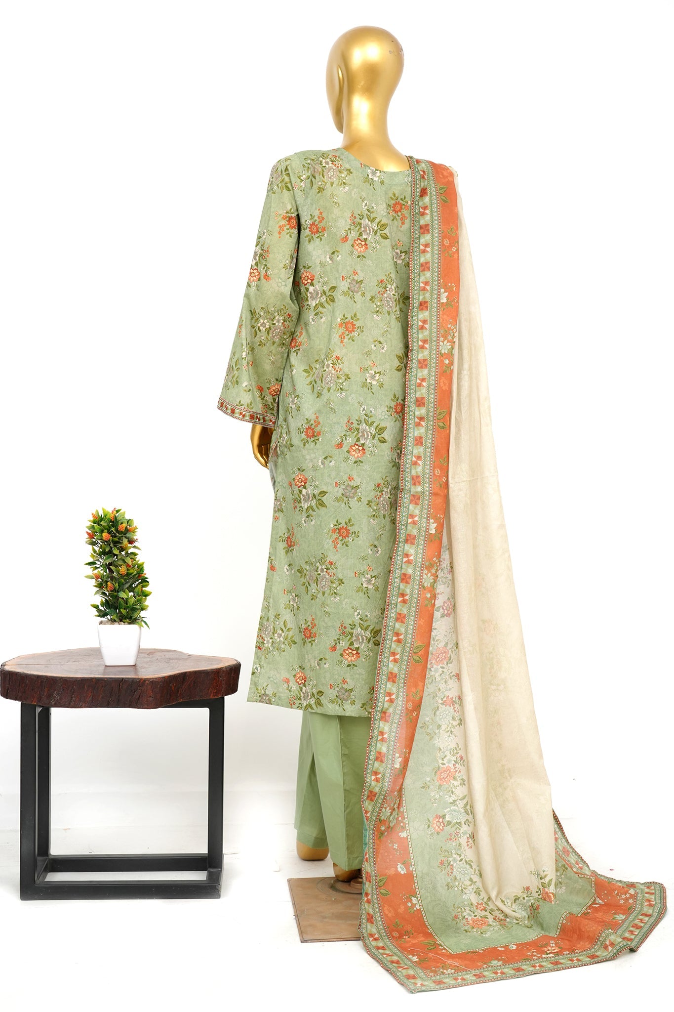 BIN SAEED Luxury Lawn Printed 3pcs Stitched Vol-30 3Piece Stitched COLLECTION 2026 D#-98