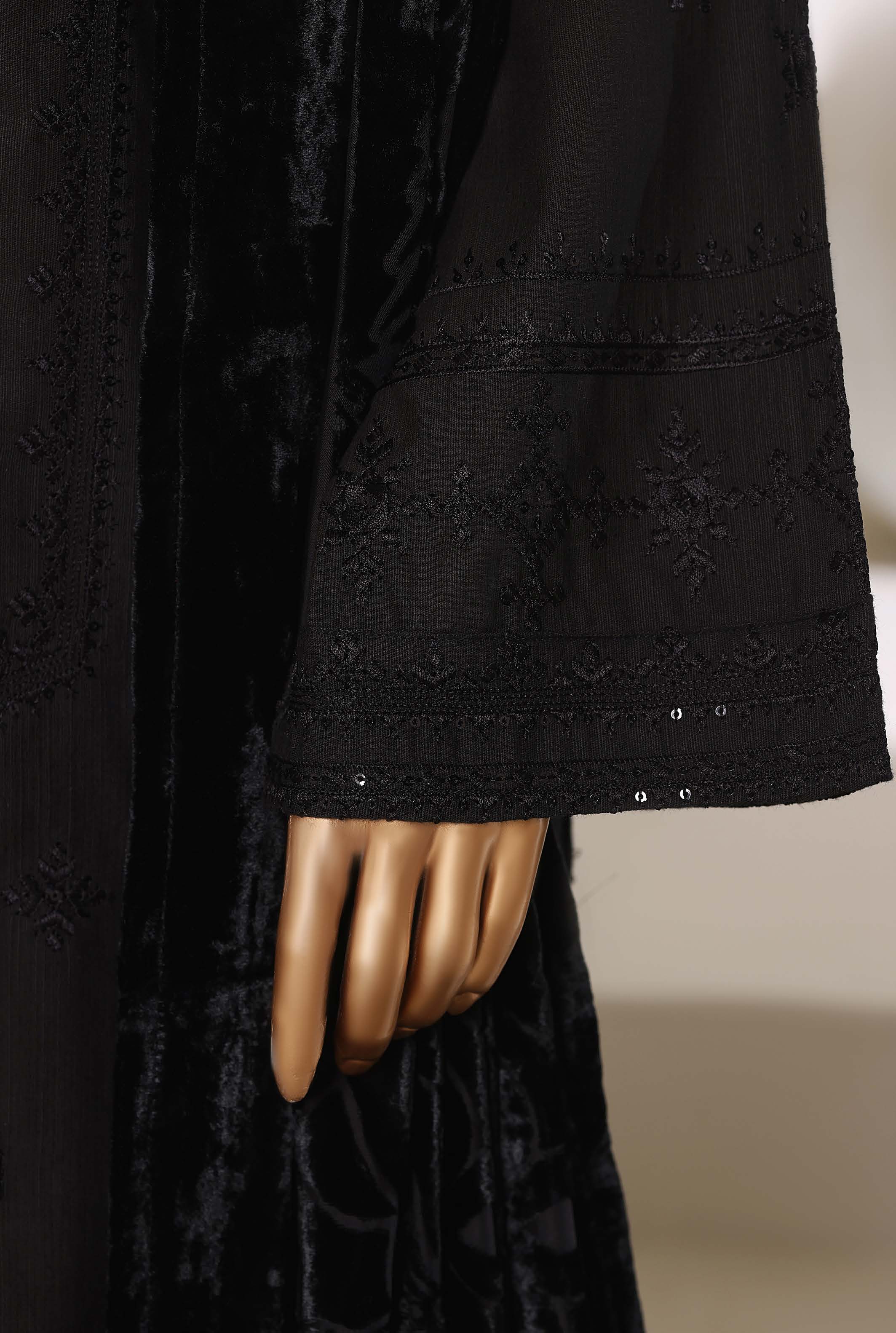 Sadabahar Stitched Embroidery Khaddar 3Piece With Palachi Shwal Collection 2025 LEKP -02