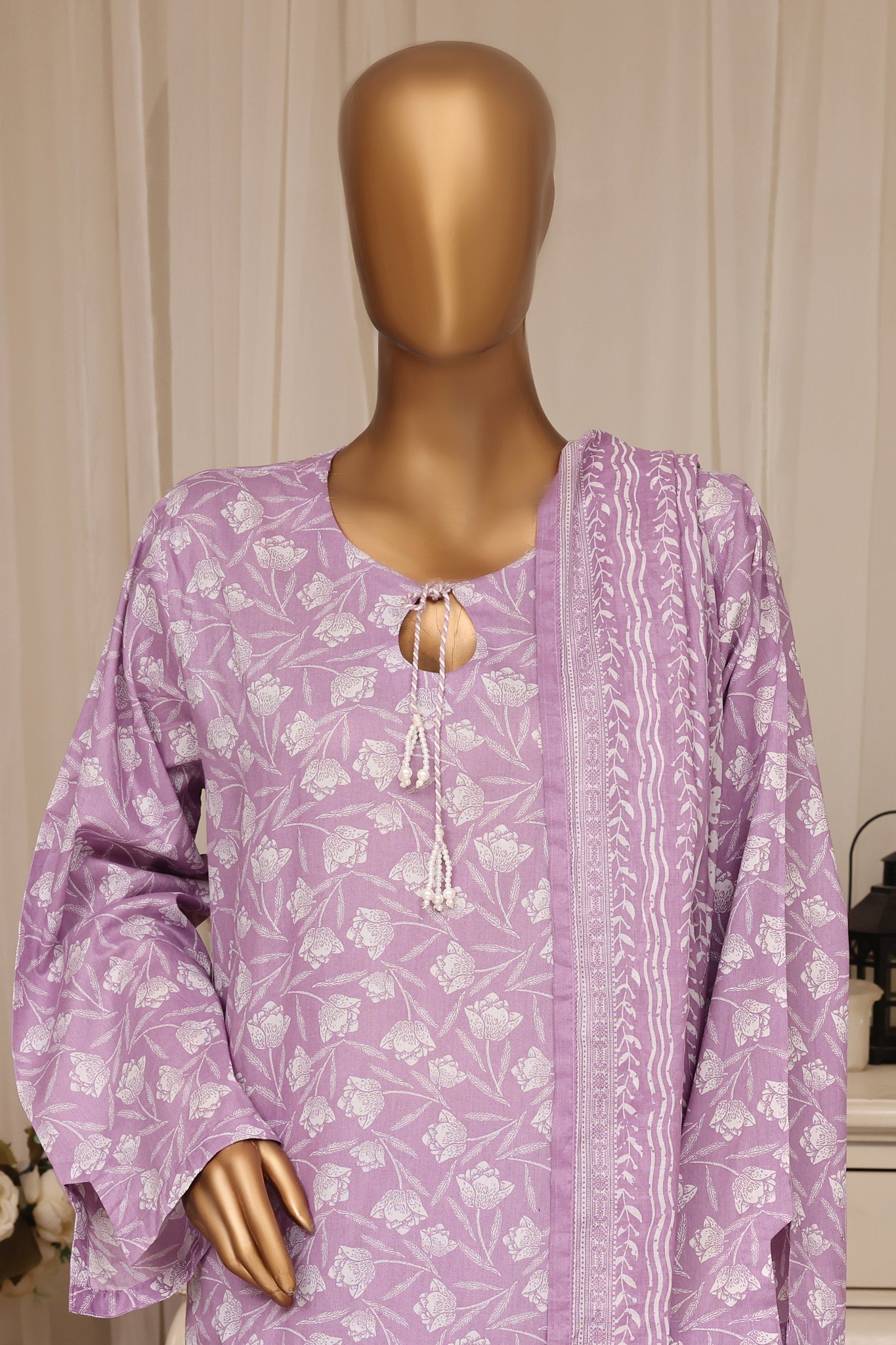 BIN SAEED Luxury Lawn Printed With Farshi Shalwar 3Piece Stitched COLLECTION 2026 D-#05